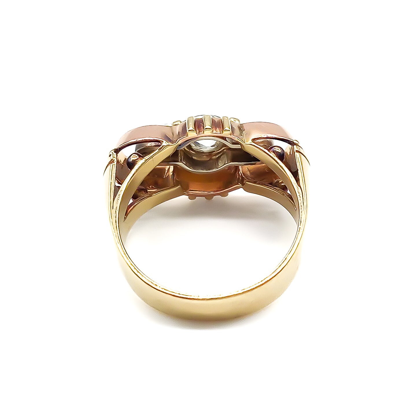 14ct Gold Art Deco Diamond Ring