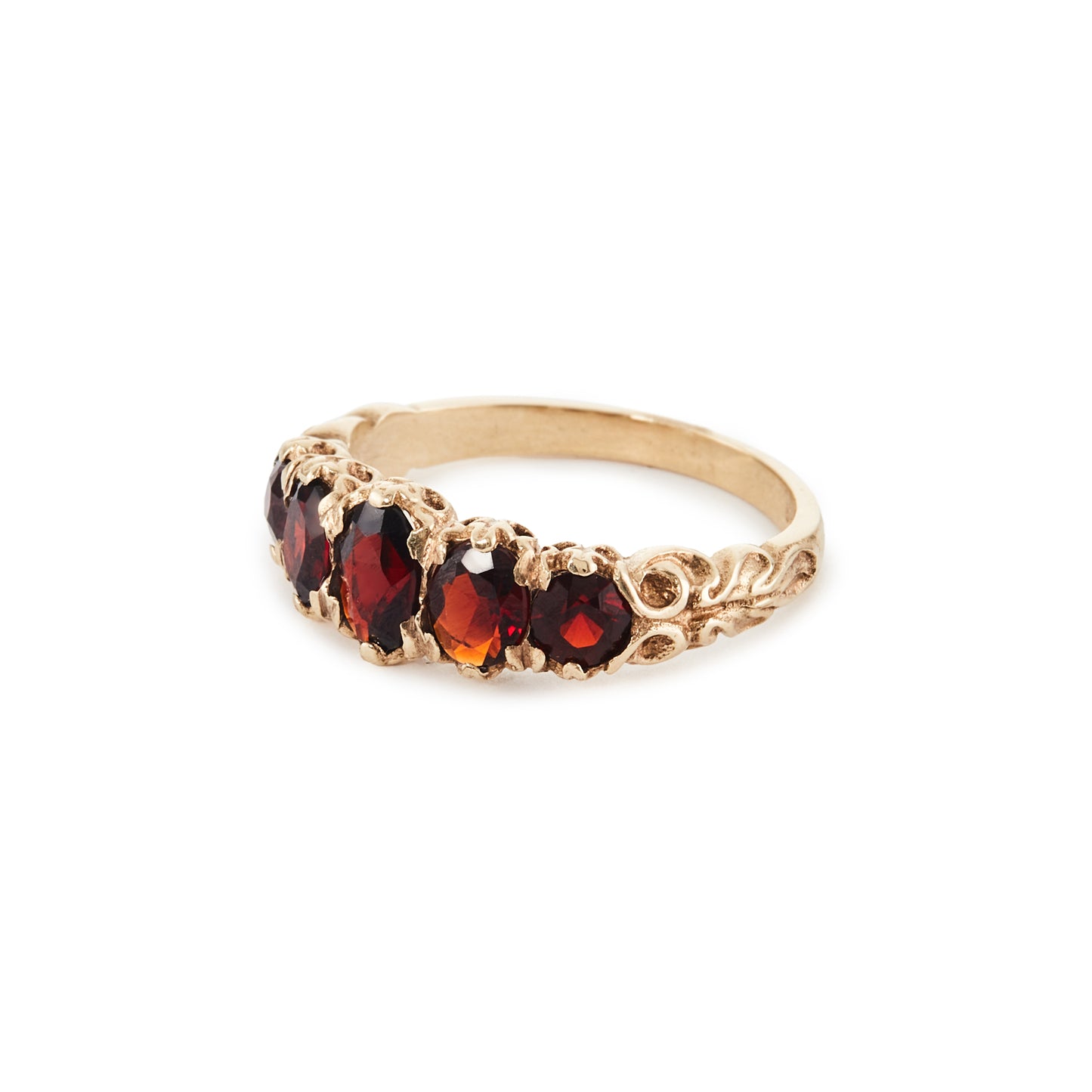 9ct Gold Garnet Ring