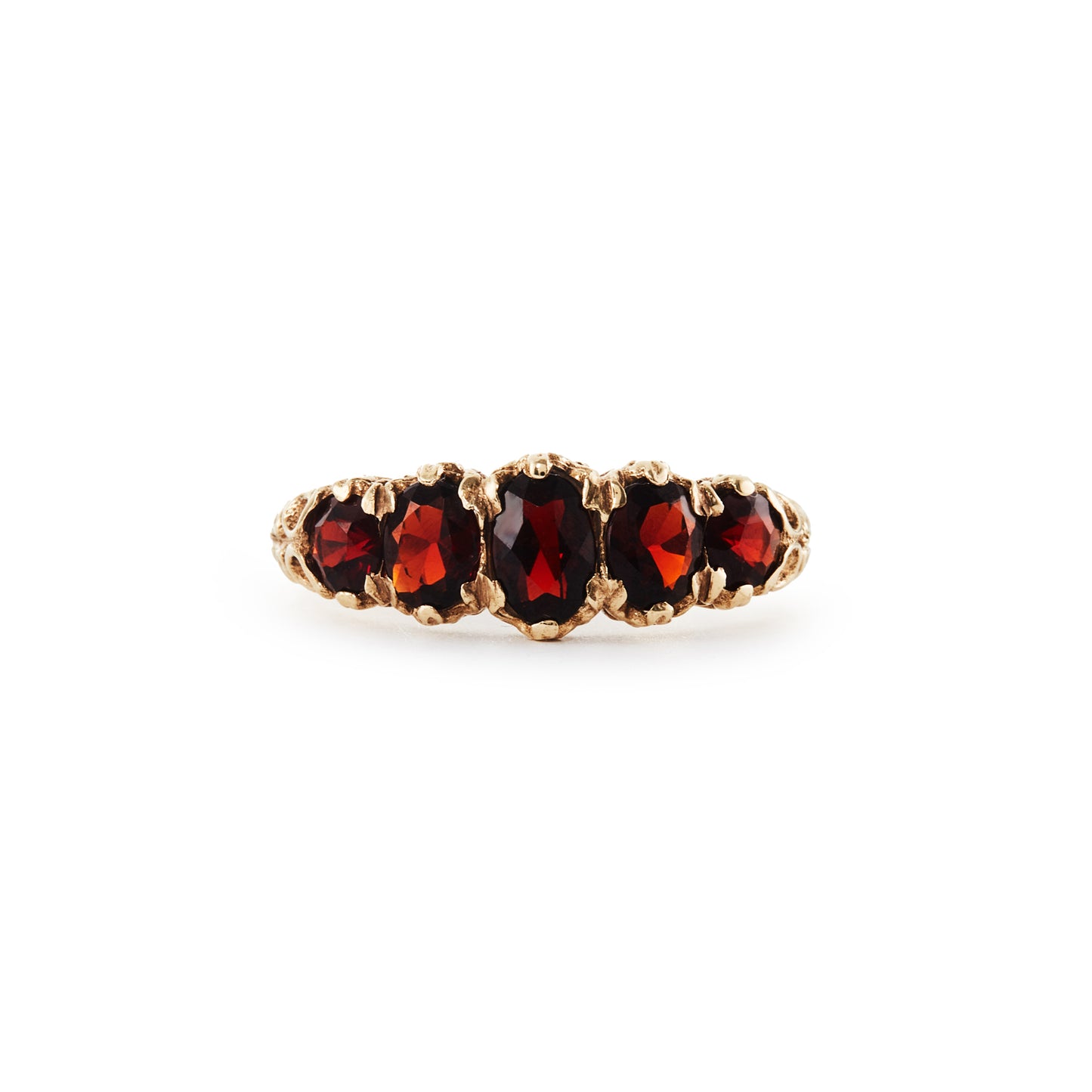9ct Gold Garnet Ring