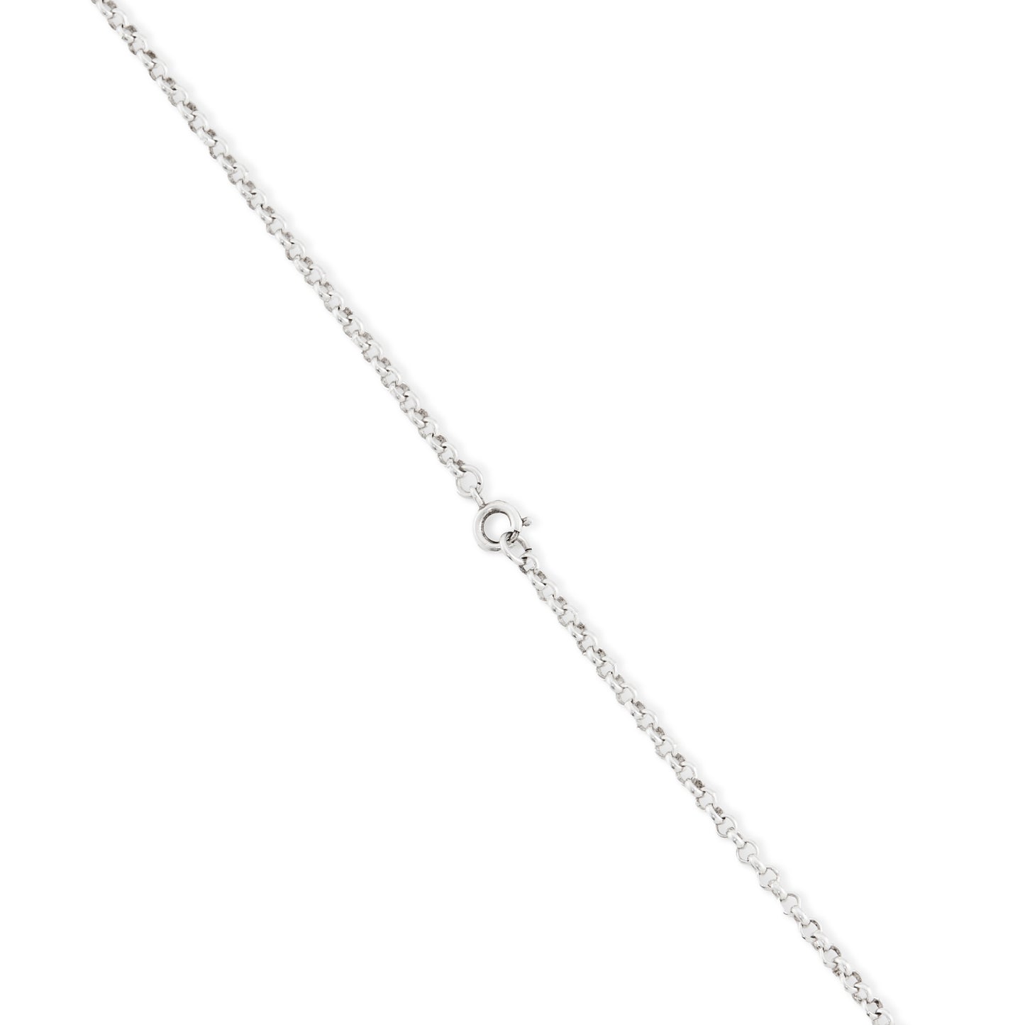 Silver Amethyst Pendant on Chain
