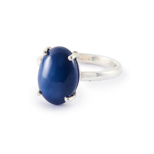 Sterling Silver Star Sapphire Ring