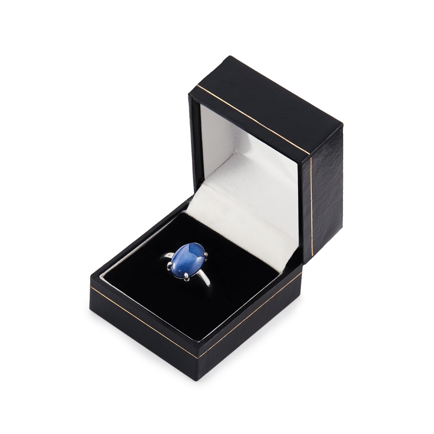 Sterling Silver Star Sapphire Ring