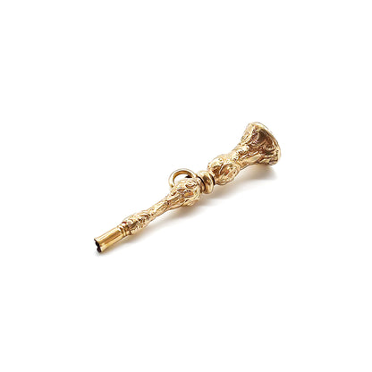 Victorian 9ct Gold Amethyst Key