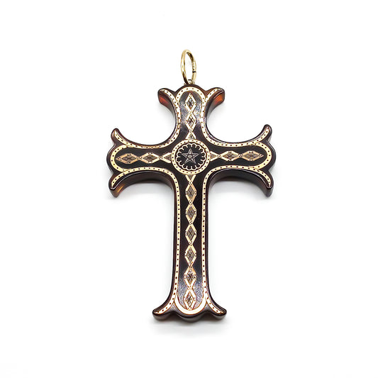 Victorian Piqué Cross