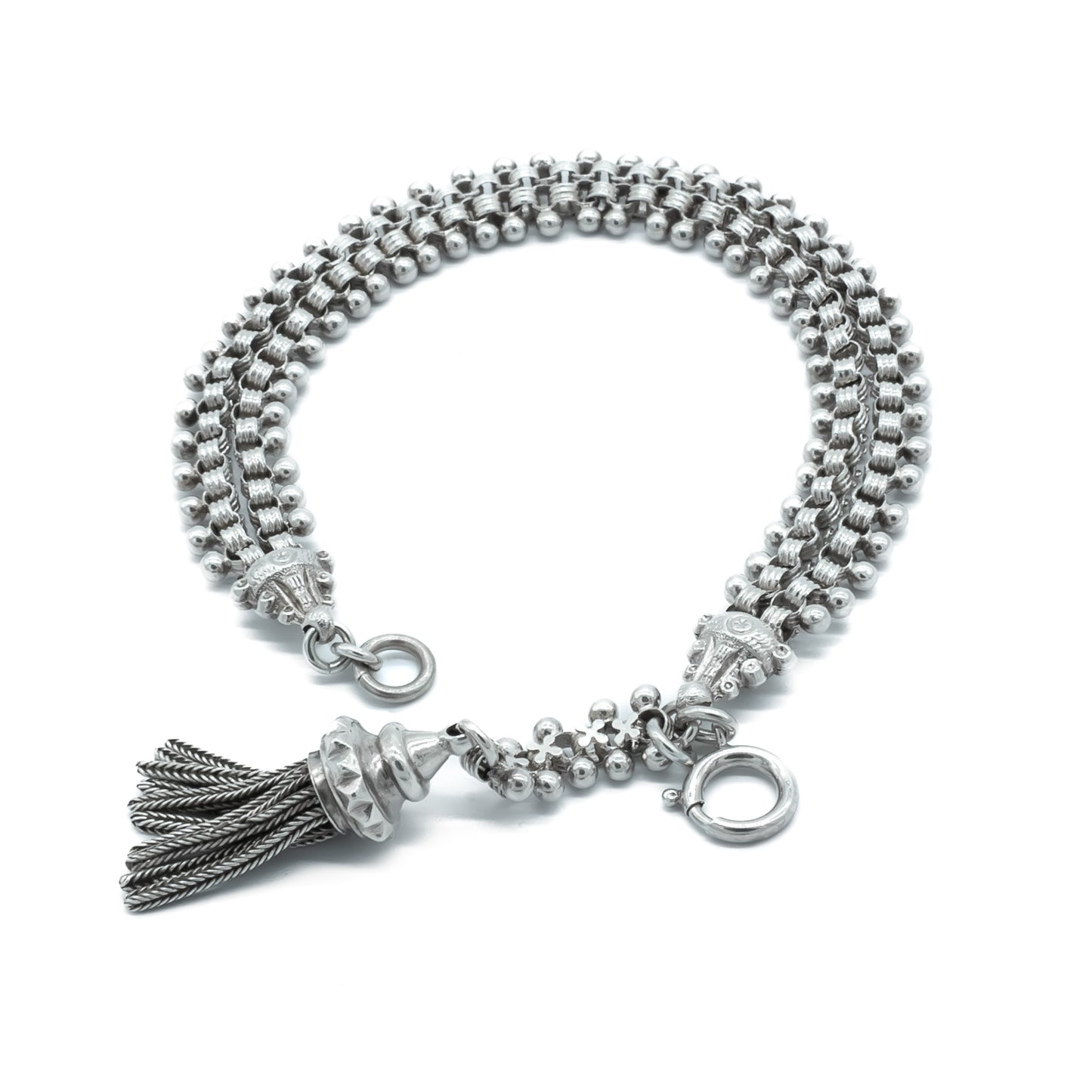 Victorian Silver Albertina Bracelet