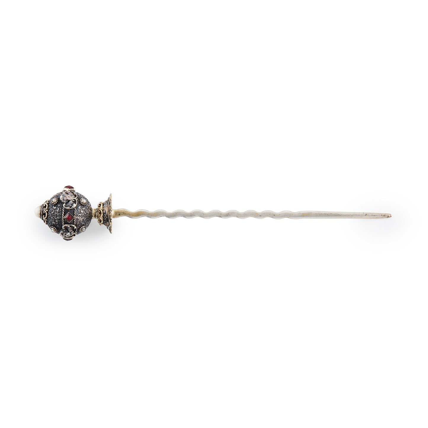 Victorian Silver Gilt Hair Pin/Letter Opener