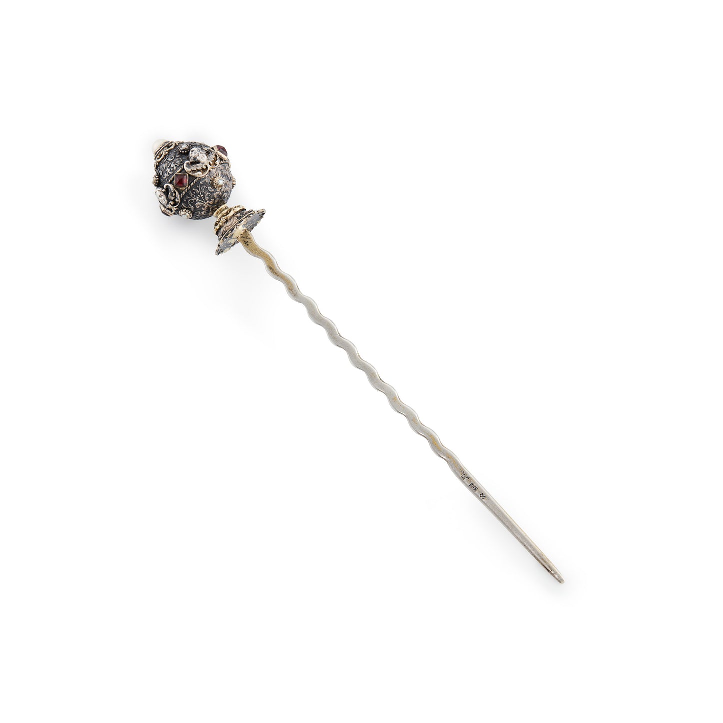 Victorian Silver Gilt Hair Pin/Letter Opener