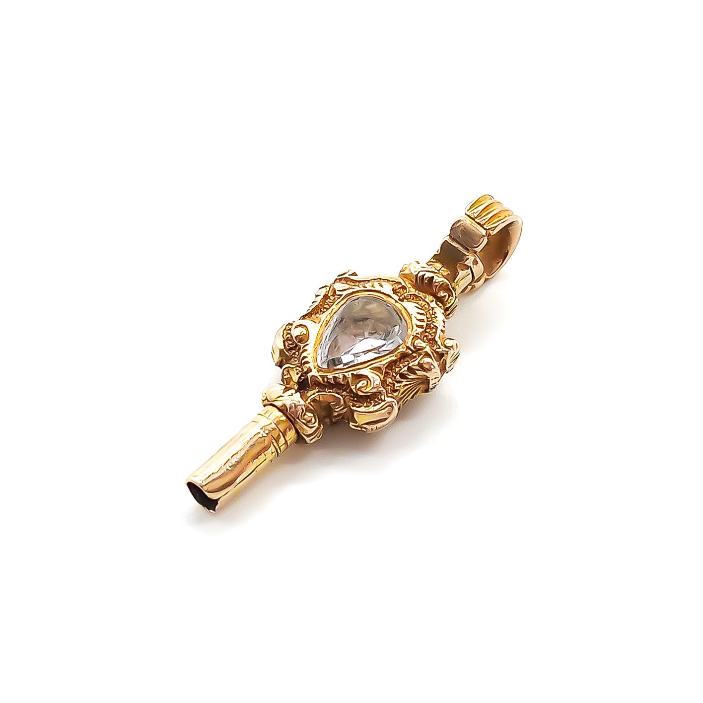 Victorian 9ct Gold Watch Key