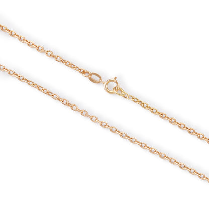Classic 18ct gold belcher link chain.