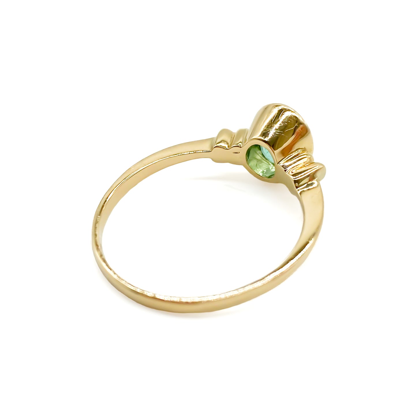 18ct Gold Emerald Ring