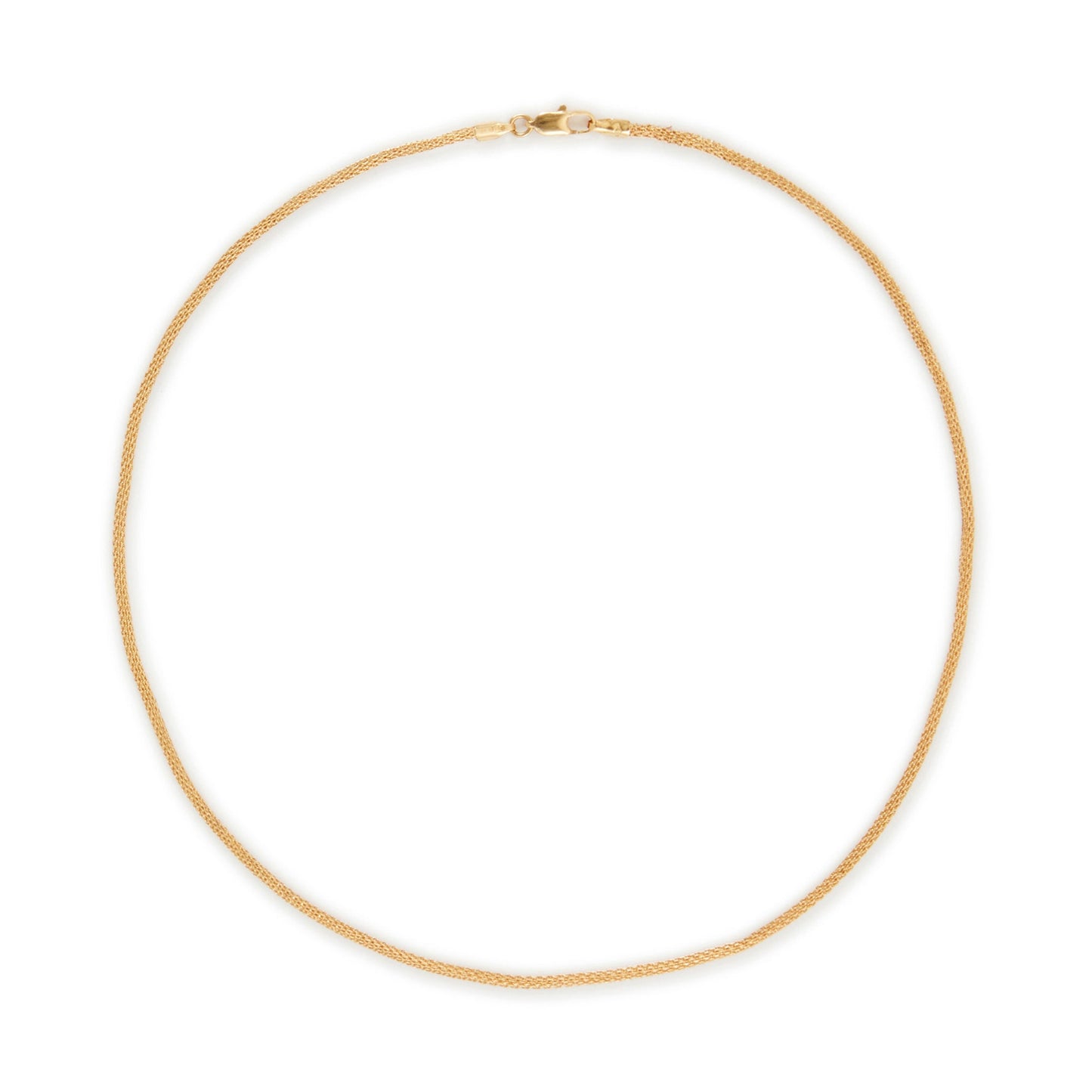 Classic 18ct yellow gold Unoaerre snake chain.