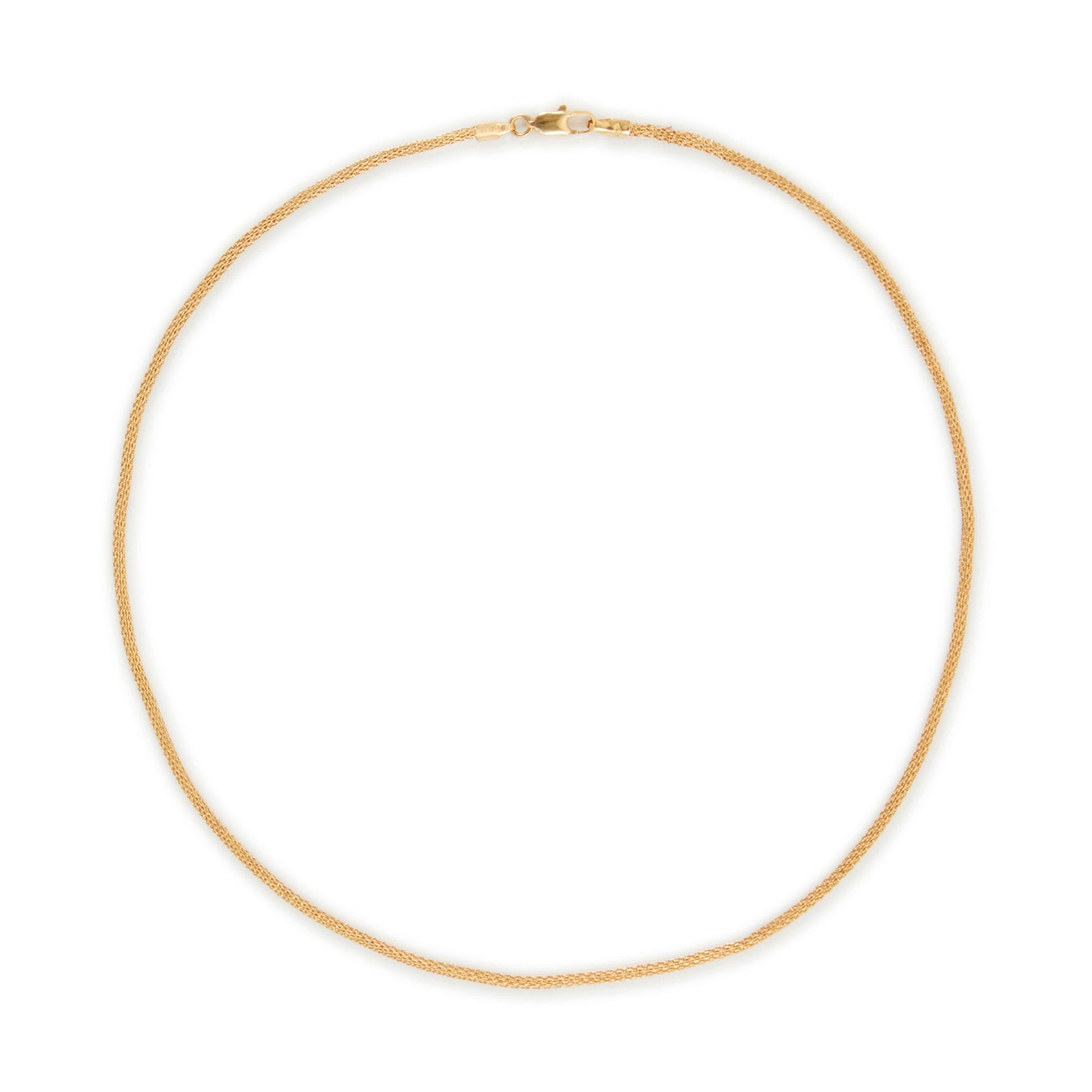 Classic 18ct yellow gold Unoaerre snake chain.