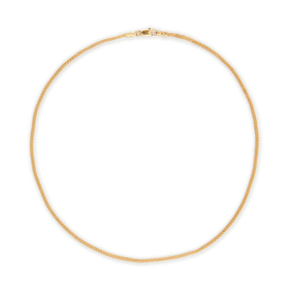Classic 18ct yellow gold Unoaerre snake chain.