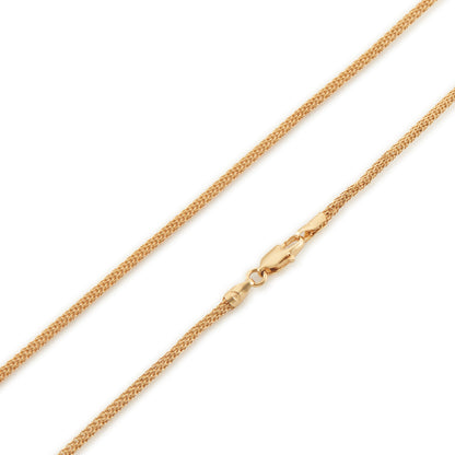 Classic 18ct yellow gold Unoaerre snake chain.