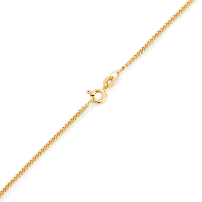 Classic 9ct yellow gold curb link chain.
Unoaerre - Italy