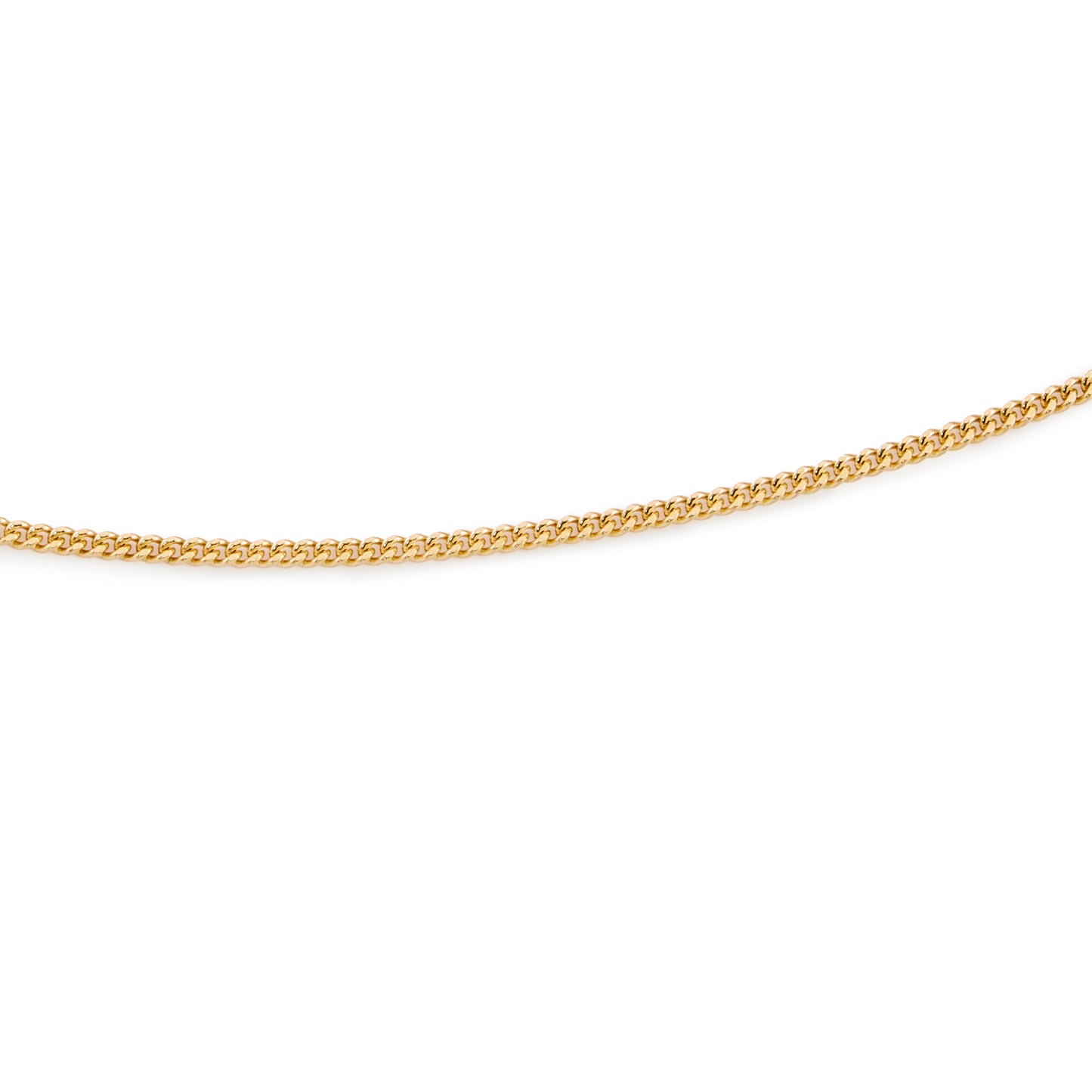 Classic 9ct yellow gold curb link chain.
Unoaerre - Italy