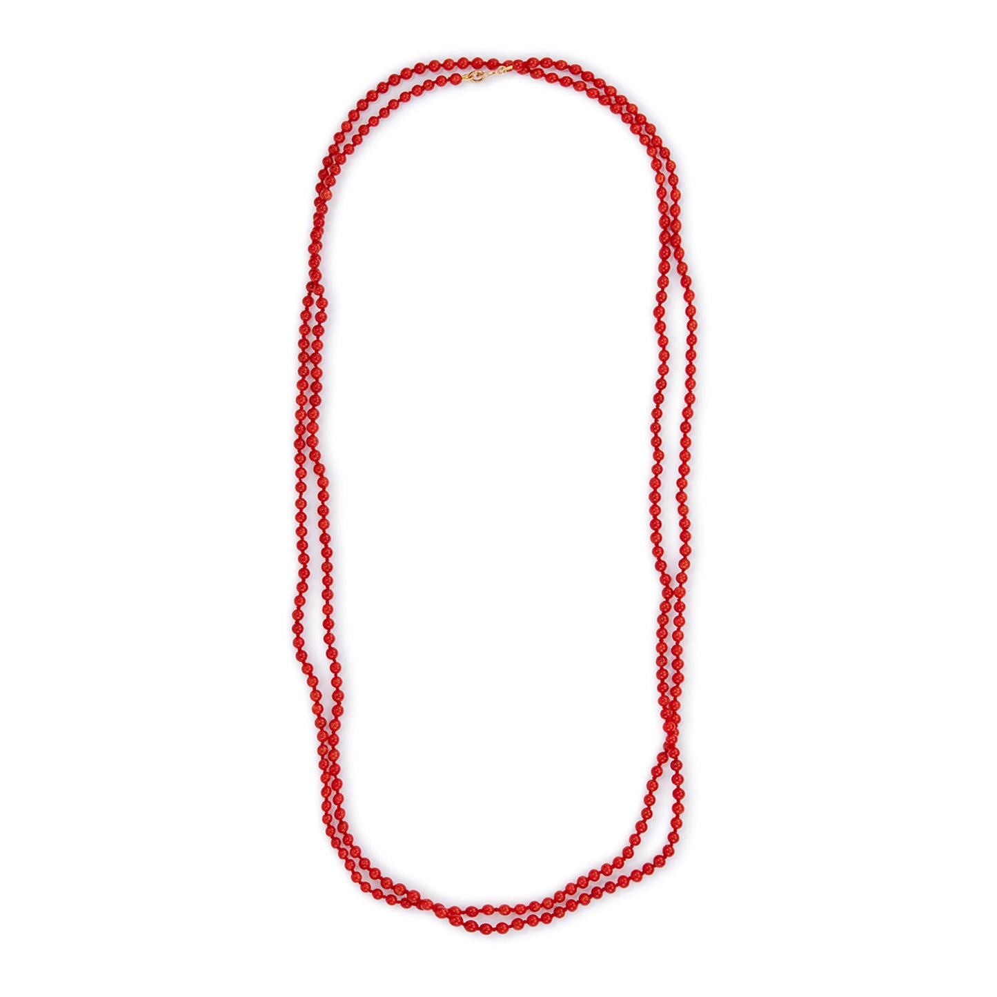 9ct Gold Coral Necklace