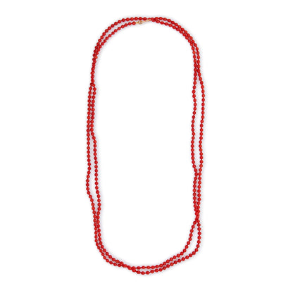9ct Gold Coral Necklace