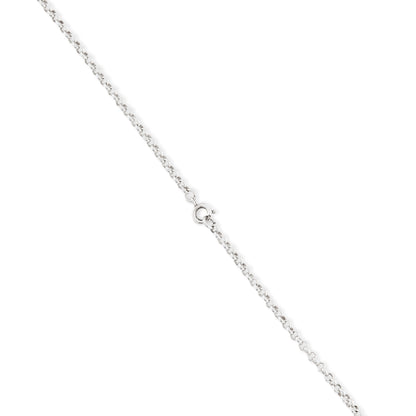 Silver Amethyst Pendant on Chain
