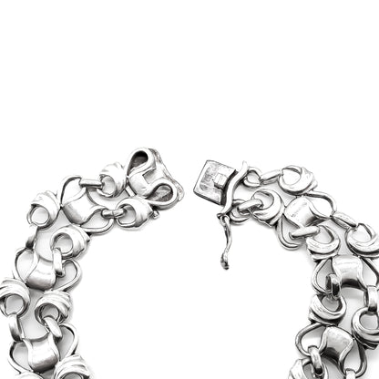 Lovely sterling silver bracelet by Georg Jensen.