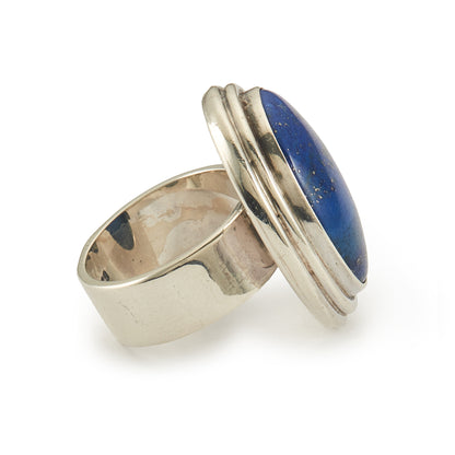 Sterling Silver Lapis Lazuli Ring