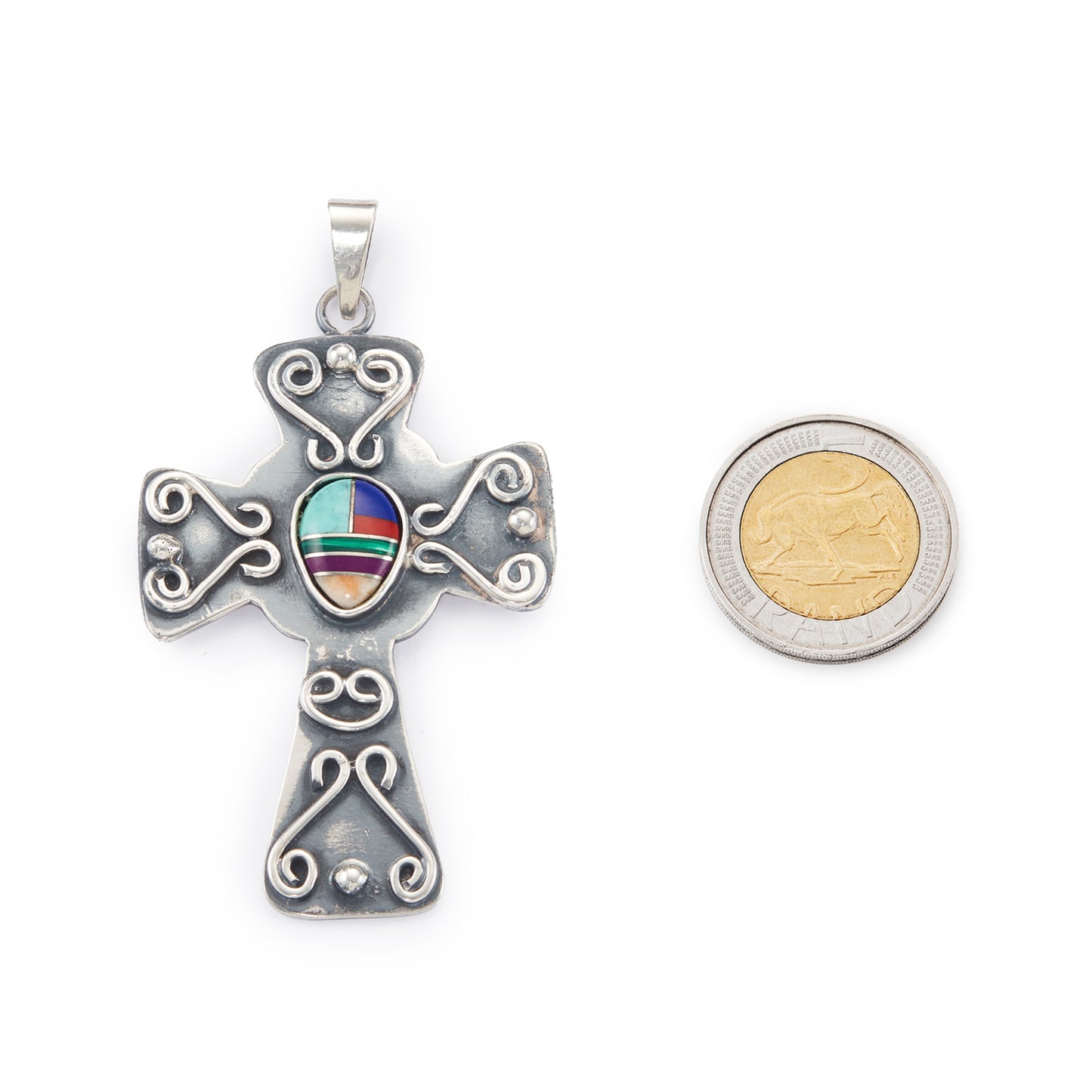 Sterling Silver Mexican Cross