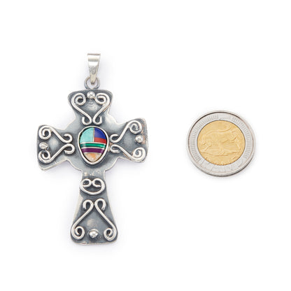 Sterling Silver Mexican Cross