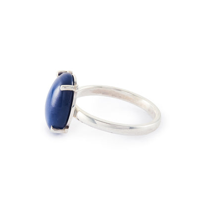Sterling Silver Star Sapphire Ring