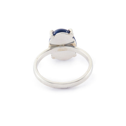 Sterling Silver Star Sapphire Ring