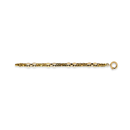 Stunning Victorian 15ct gold fancy link bracelet with an 18ct gold bolt ring clasp.