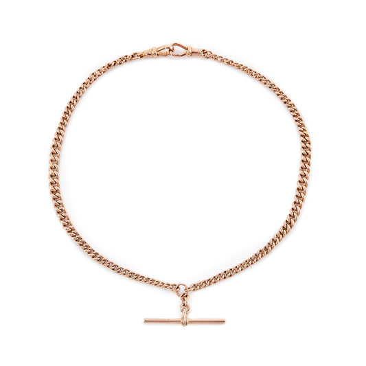 Victorian 9ct Rose Gold Fob Chain