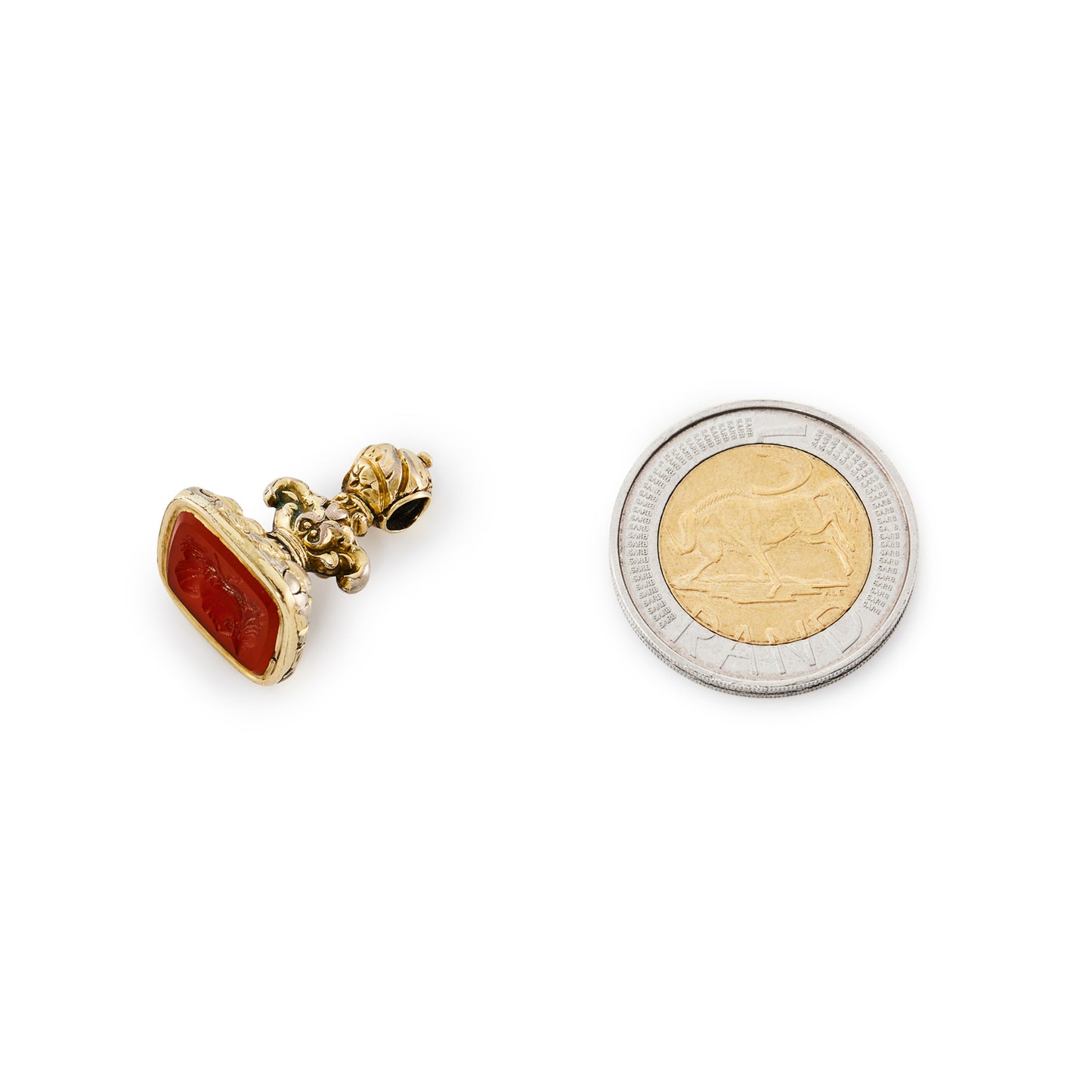 Victorian Gold Cased Carnelian Seal