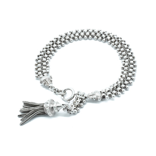 Victorian Silver Albertina Bracelet