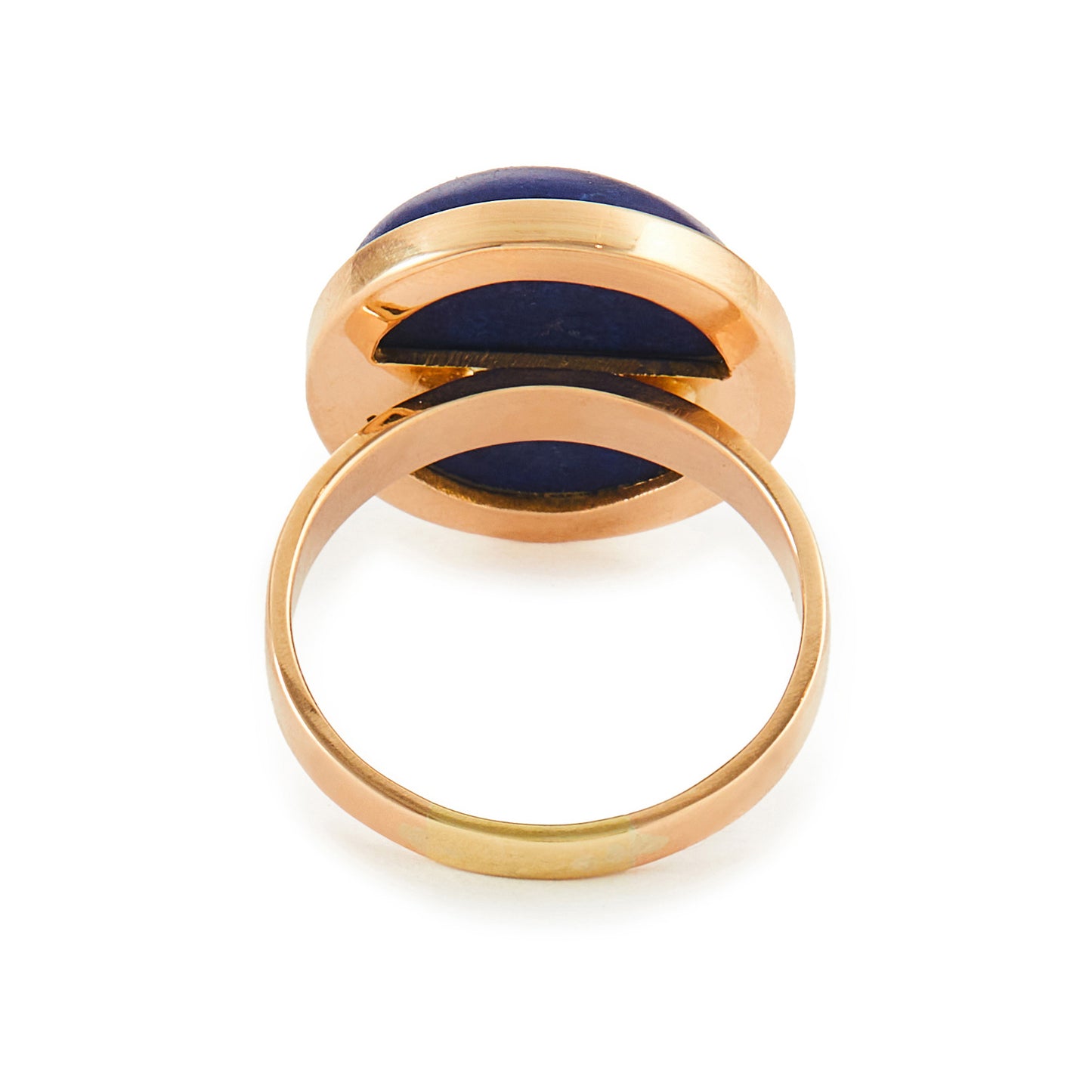 Vintage 18ct Gold Lapis Lazuli Ring