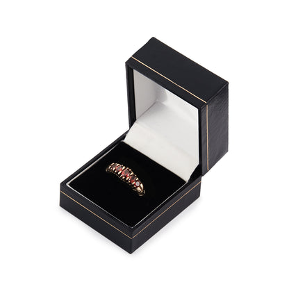 Vintage 9ct Gold Garnet Ring