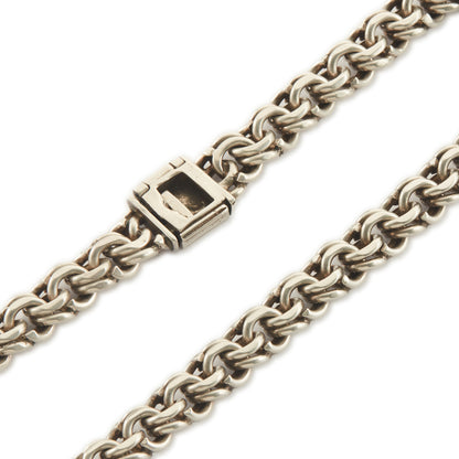Vintage Mexican Sterling Silver Choker Necklace