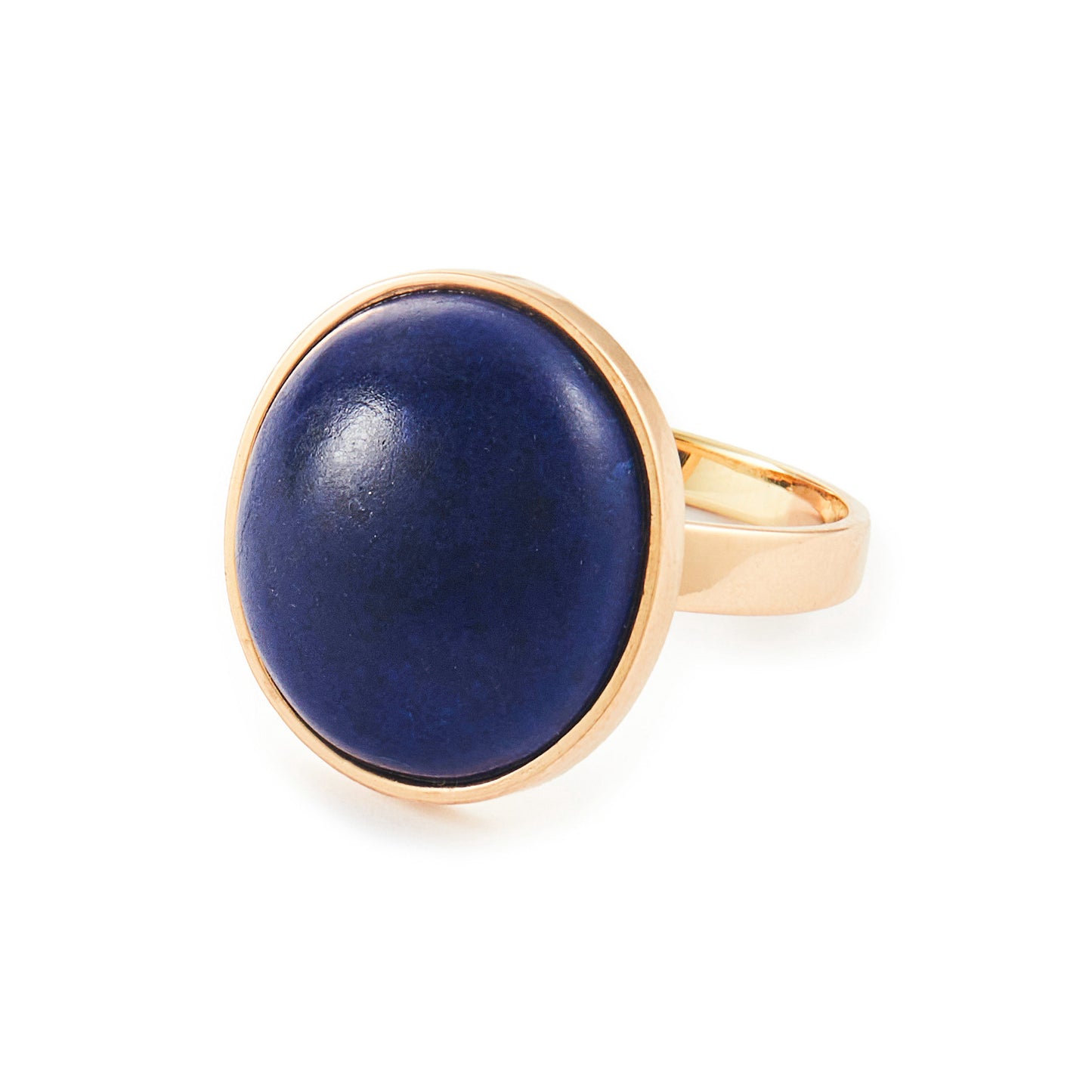 Vintage 18ct Gold Lapis Lazuli Ring