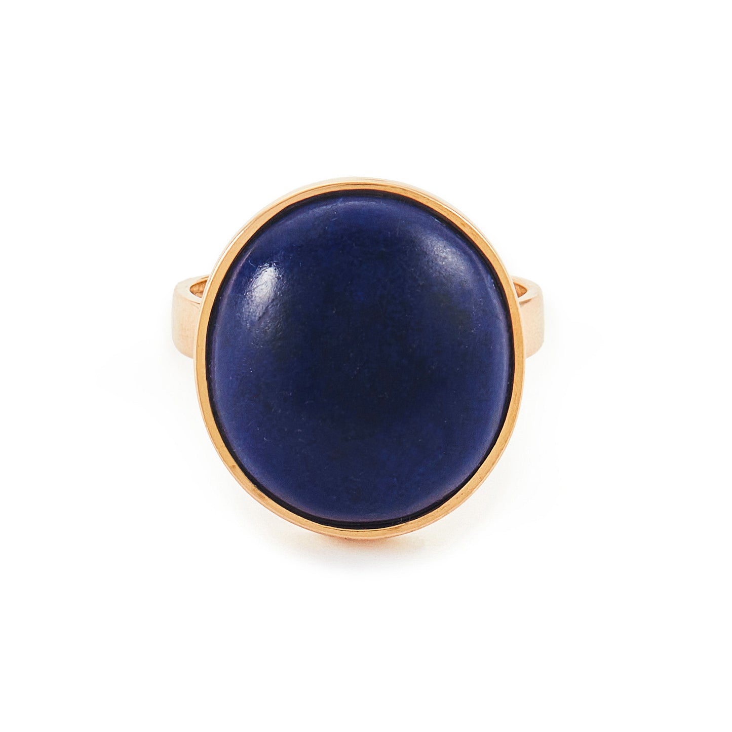 Vintage 18ct Gold Lapis Lazuli Ring
