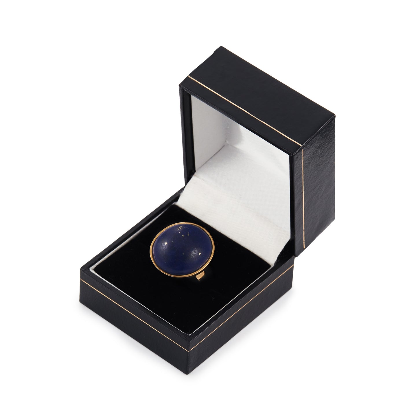 Vintage 18ct Gold Lapis Lazuli Ring