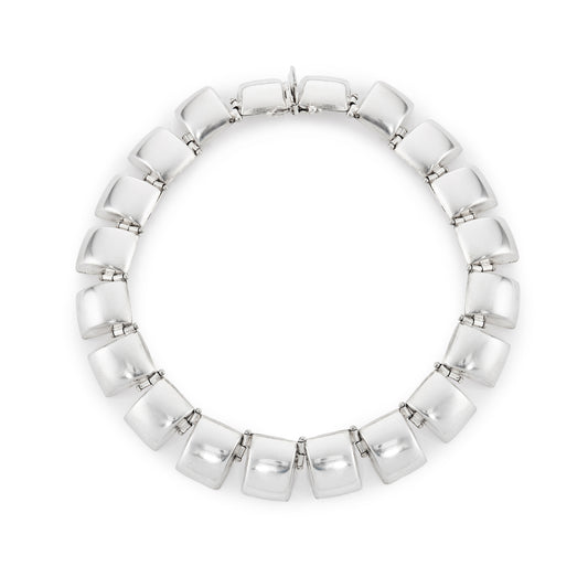Vintage Sterling Silver Italian Choker