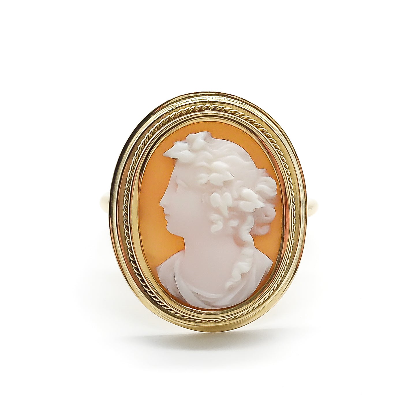 Victorian 15ct Gold Cameo Ring