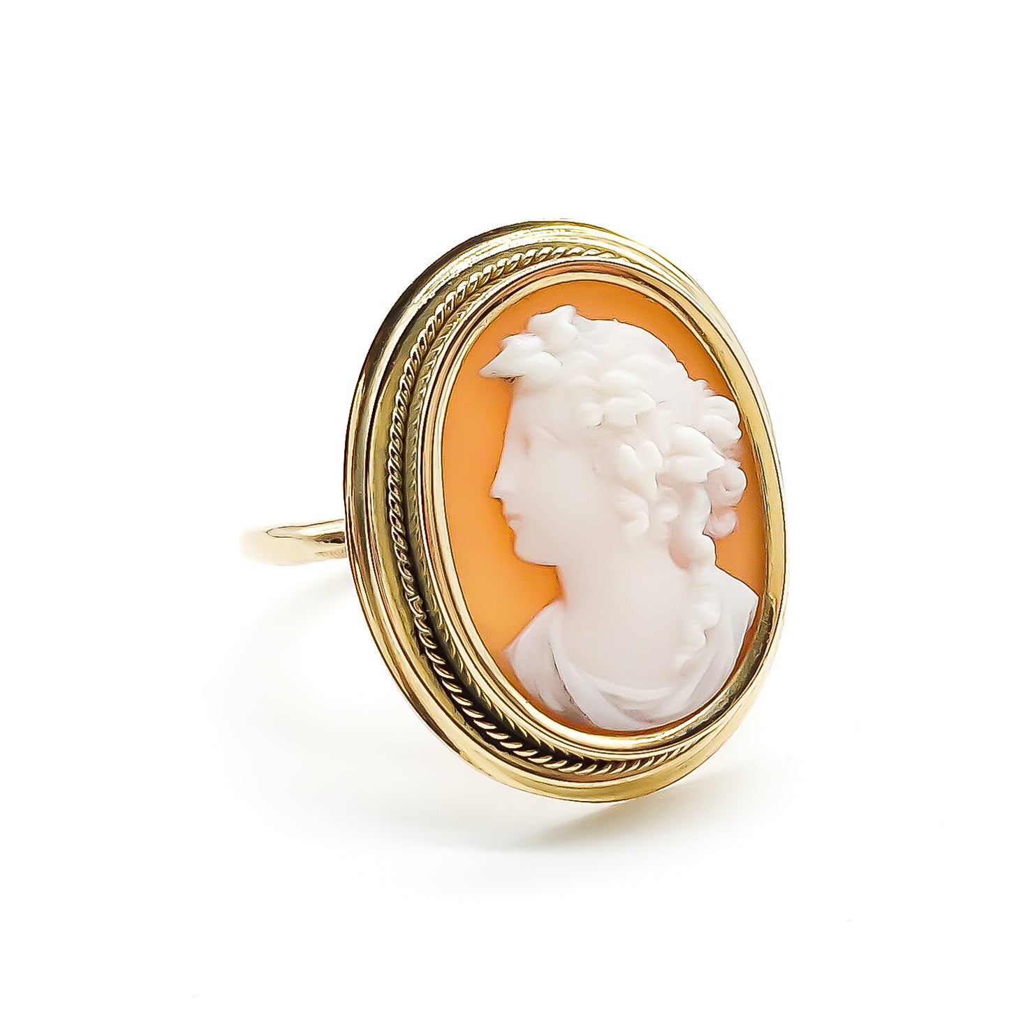 Victorian 15ct Gold Cameo Ring